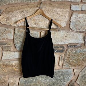 VTG Chic Black Velvet Women's Camisole